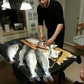 Salmonfiching behind My house!...