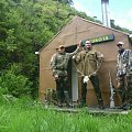 Typical back country hut (Antlers were found in the river 1km away) Saw 7 shot 2 Red Deer 4 nights out.