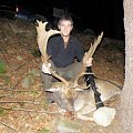 friend from Spain with his fallow deer